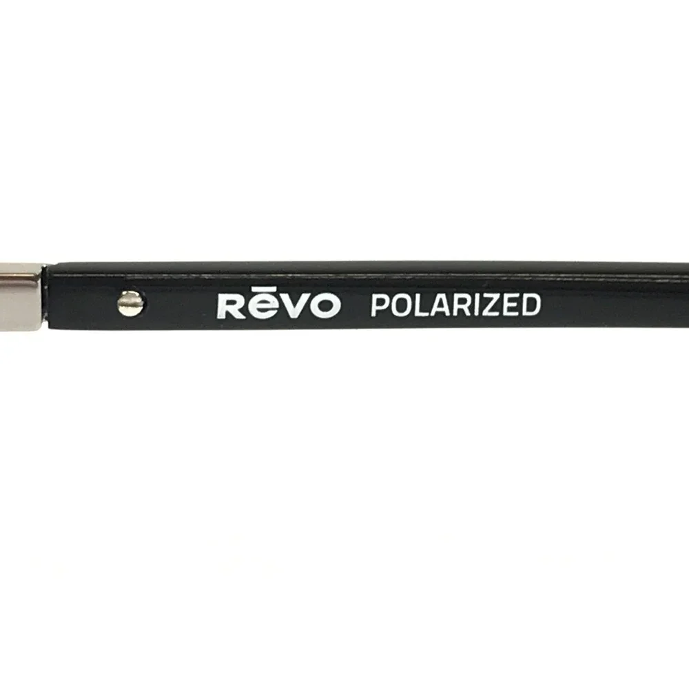 Revo Sunglasses CONRAD RE1106 00 Silver Aviators w/ Blue Polarized Mirror Lenses